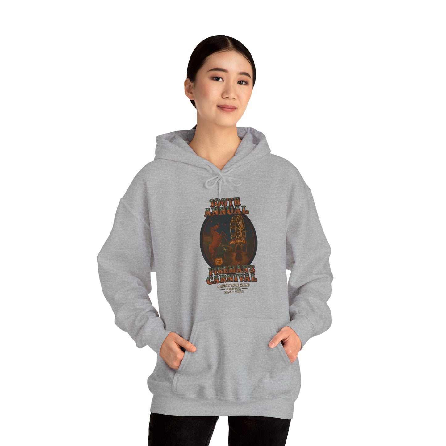 CI100 2025 100th Annual Fireman's Carnival Front Hoodie