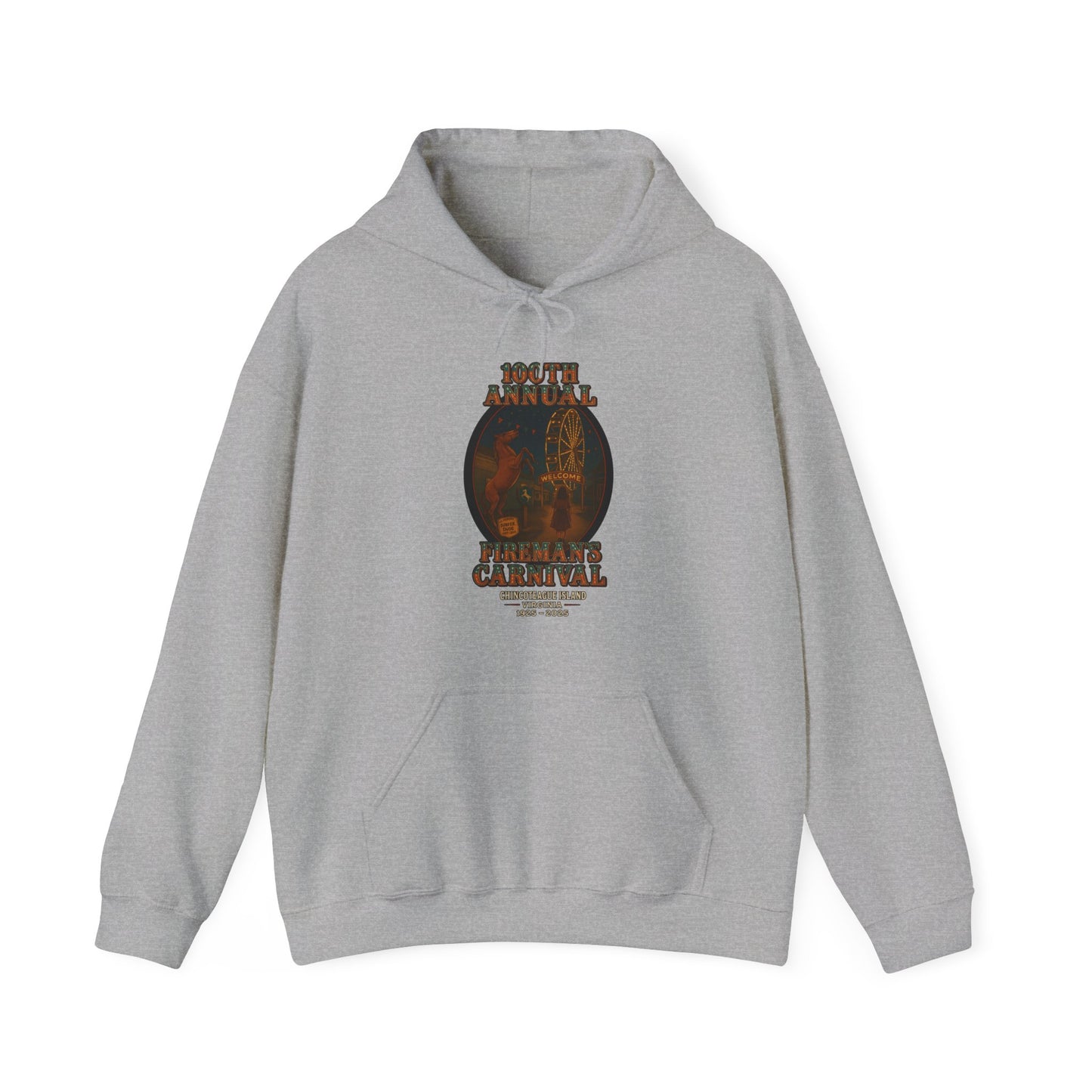 CI100 2025 100th Annual Fireman's Carnival Front Hoodie