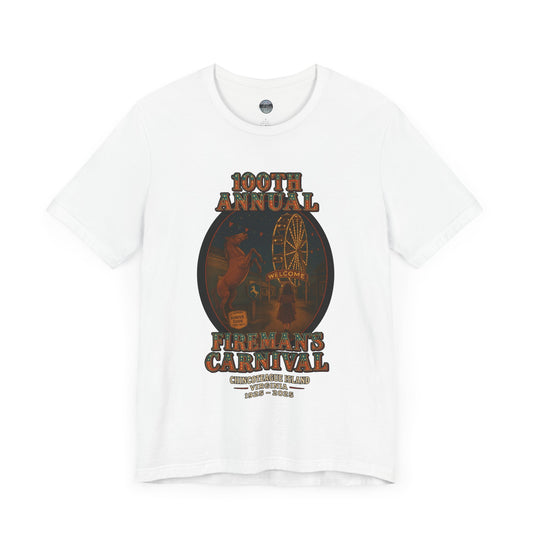 CI100 2025 100th Annual Fireman's Carnival  Short Sleeve Tee 1.0