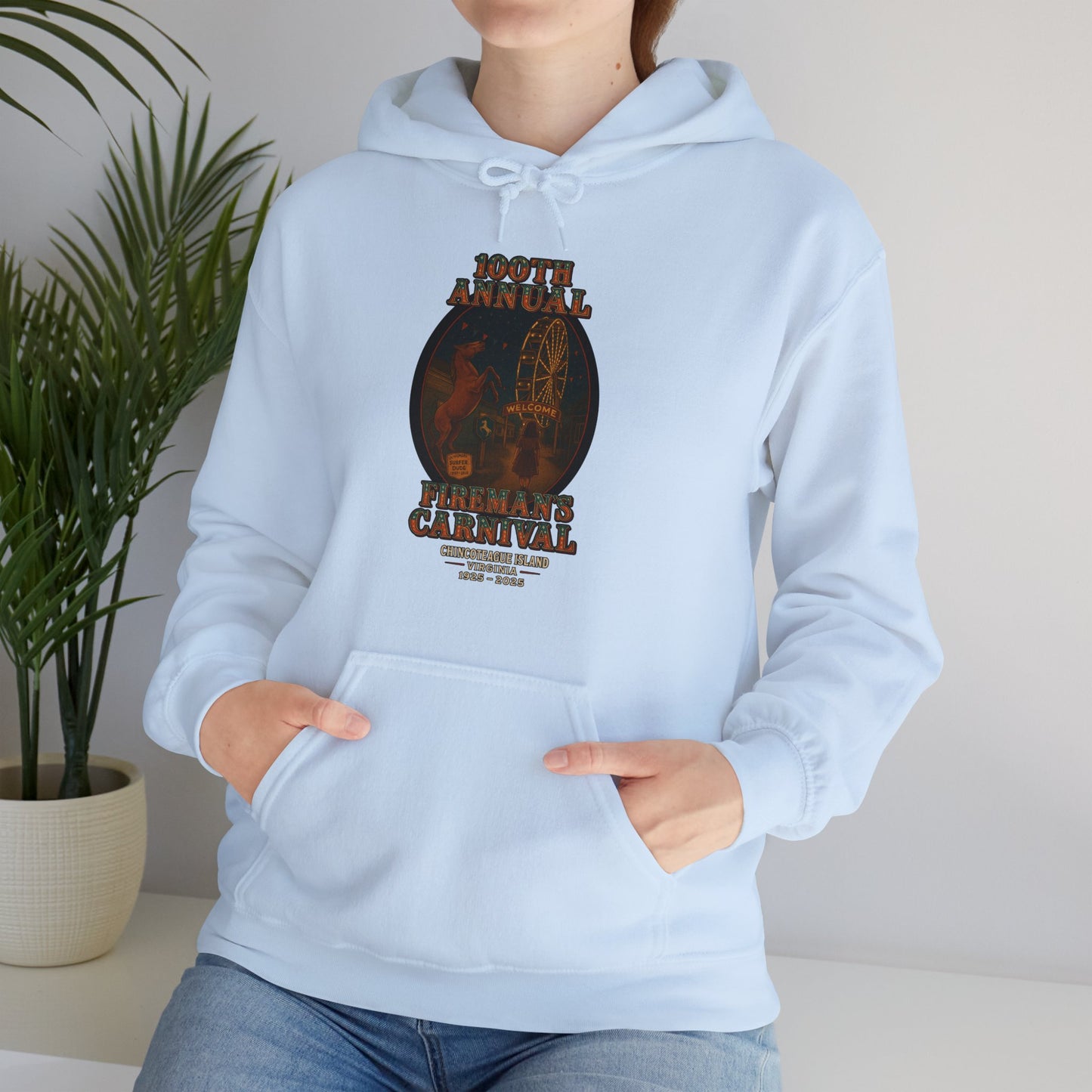 CI100 2025 100th Annual Fireman's Carnival Front Hoodie