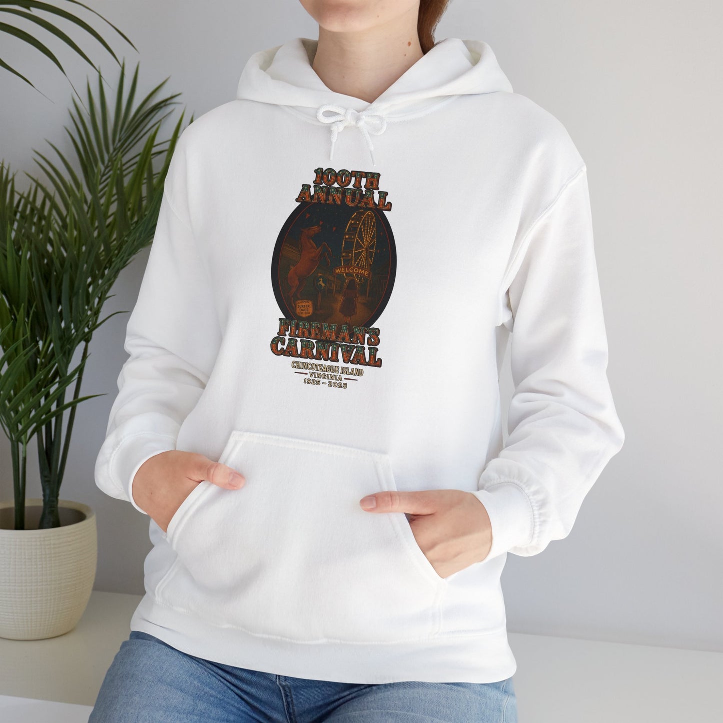 CI100 2025 100th Annual Fireman's Carnival Front Hoodie