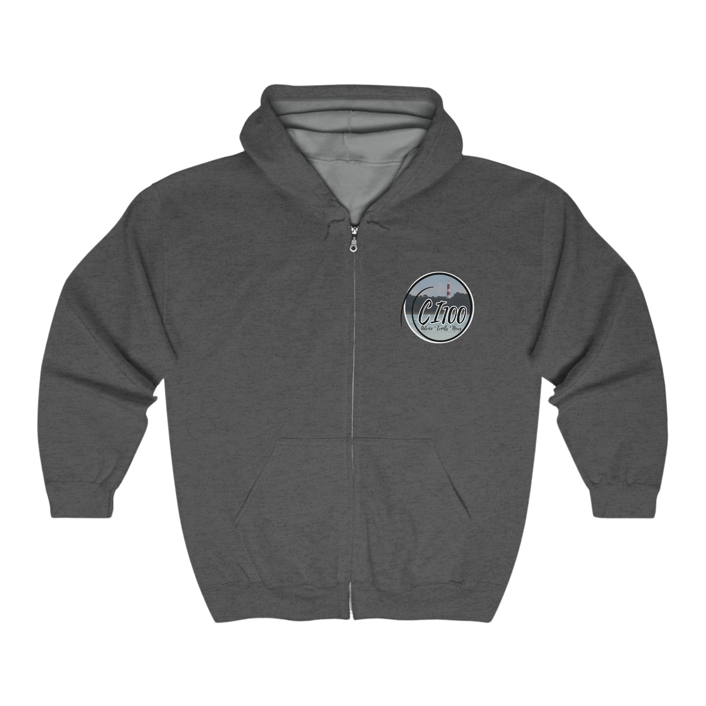 CI100VA 2024 Heavy Blend™ Full Zip Hooded Sweatshirt