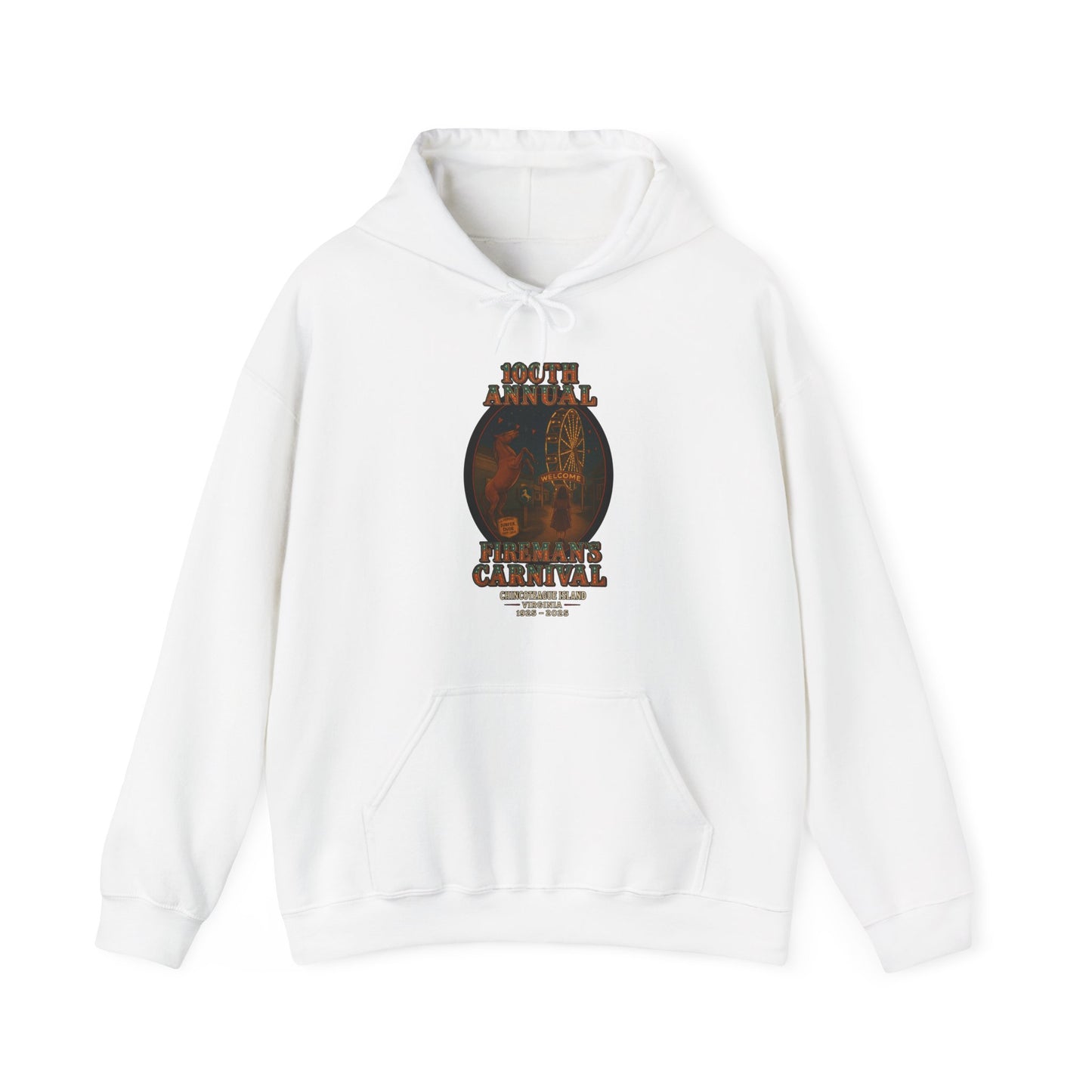 CI100 2025 100th Annual Fireman's Carnival Front Hoodie