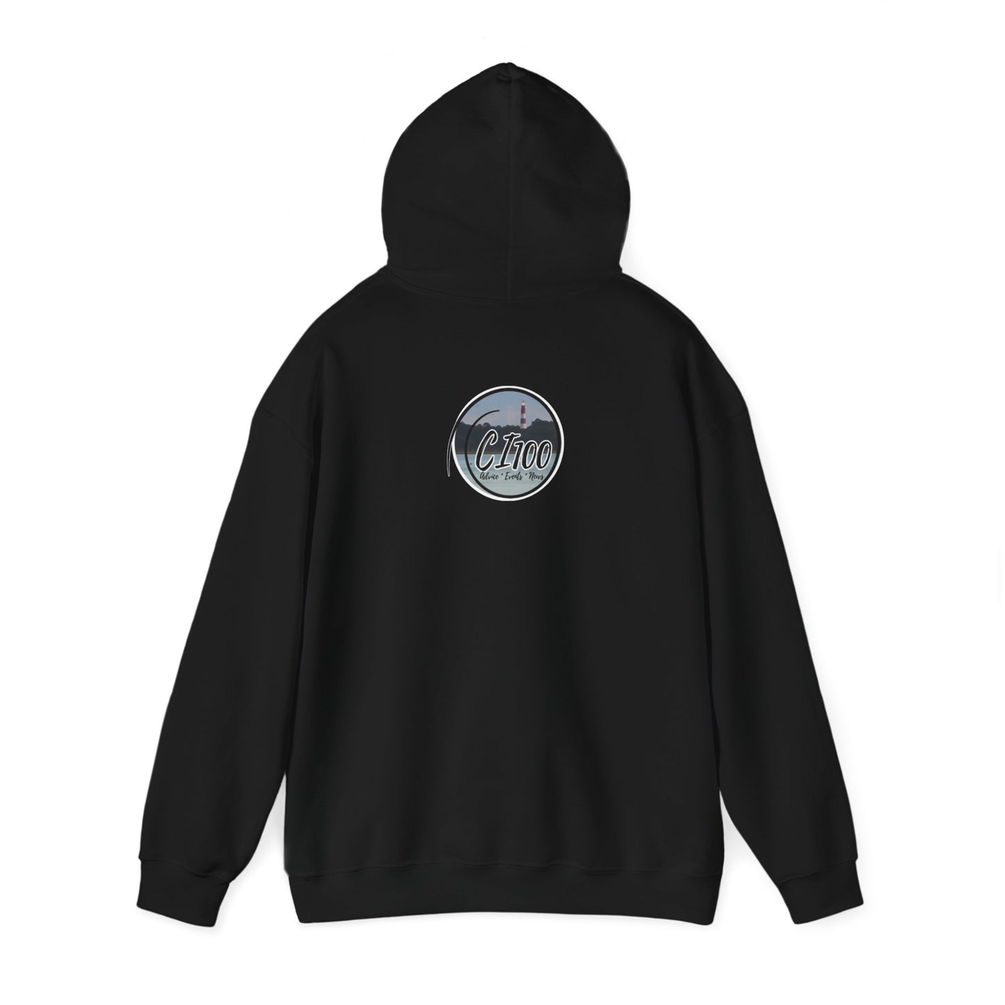 CI100 Lighthouse Sunset Heavy Blend™ Hooded Sweatshirt