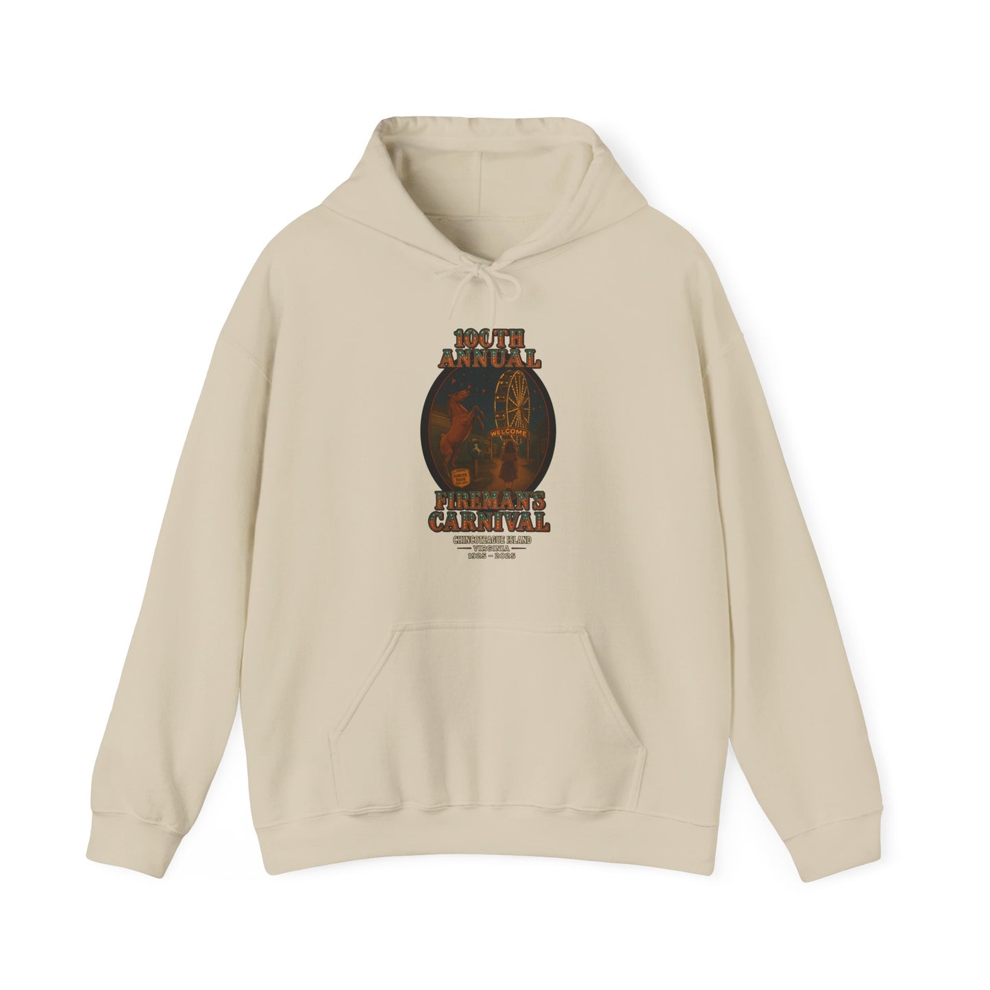 CI100 2025 100th Annual Fireman's Carnival Front Hoodie