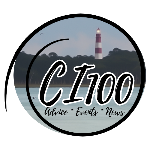 Chincoteague Island 100 logo