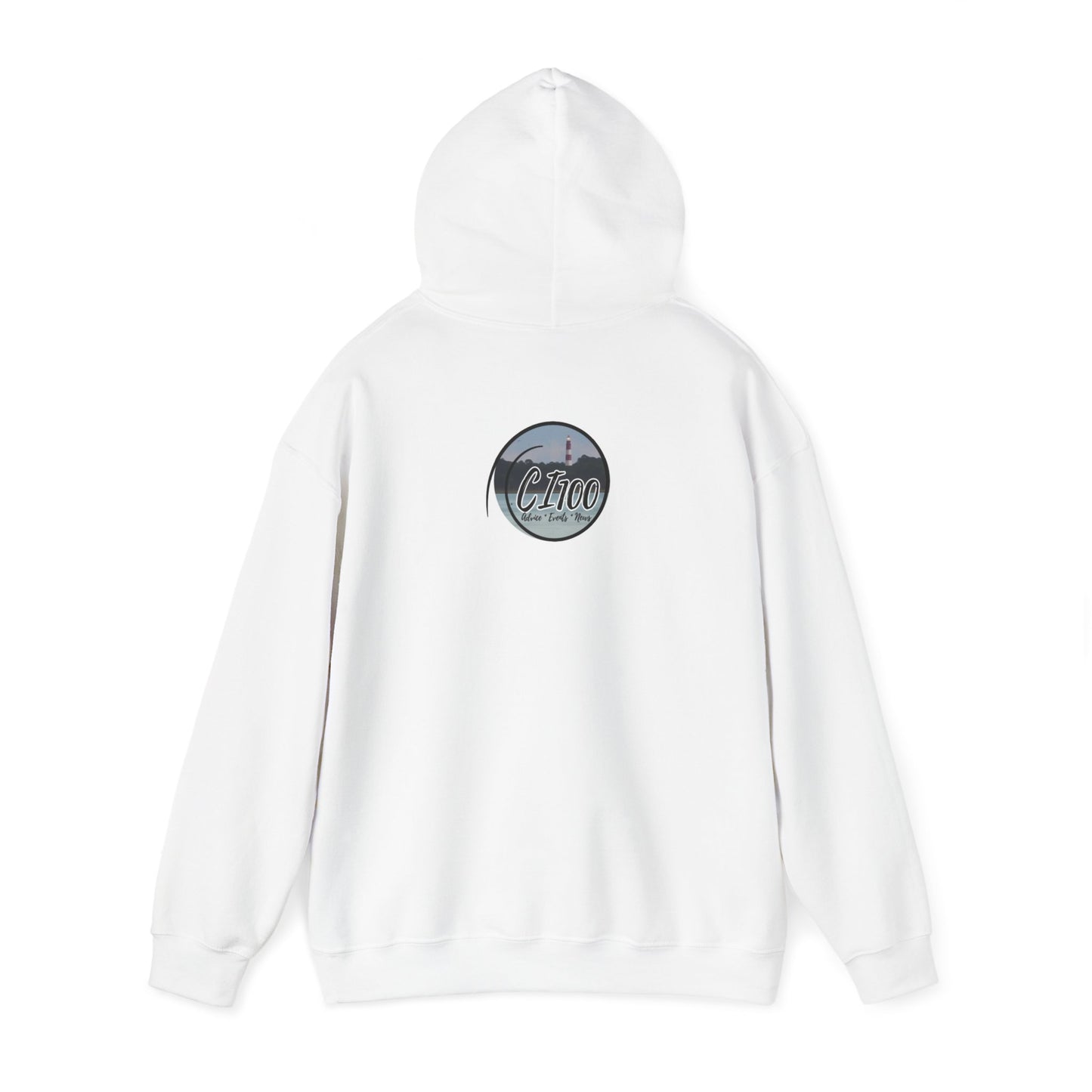 CI100 Lighthouse Sunset Heavy Blend™ Hooded Sweatshirt