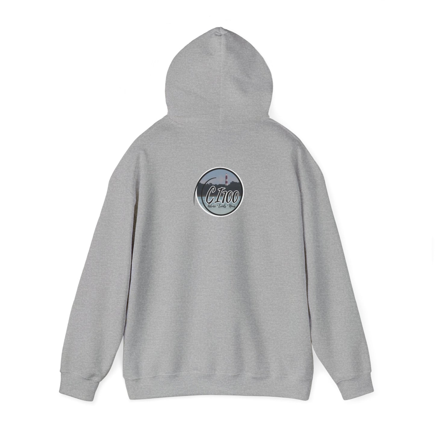 CI100 Lighthouse Sunset Heavy Blend™ Hooded Sweatshirt