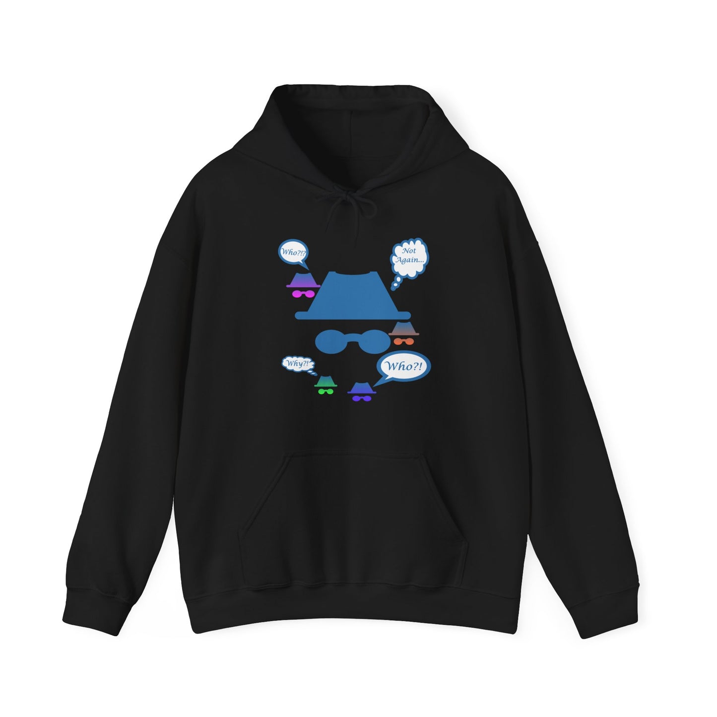 CI100 Anonymous Front Heavy Blend™ Hooded Sweatshirt