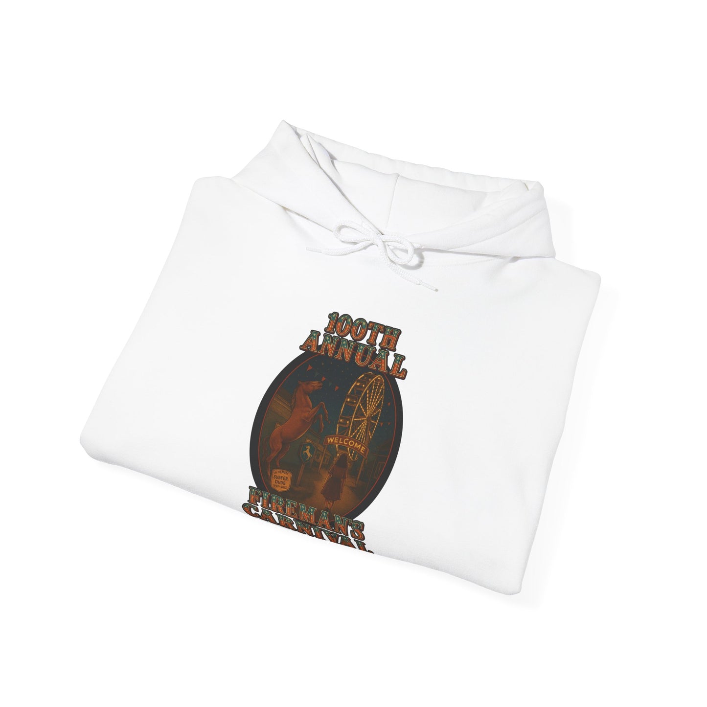CI100 2025 100th Annual Fireman's Carnival Front Hoodie