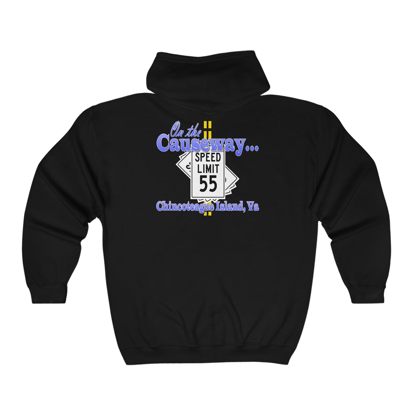 CI100 Causeway55 Heavy Blend™ Full Zip Hooded Sweatshirt