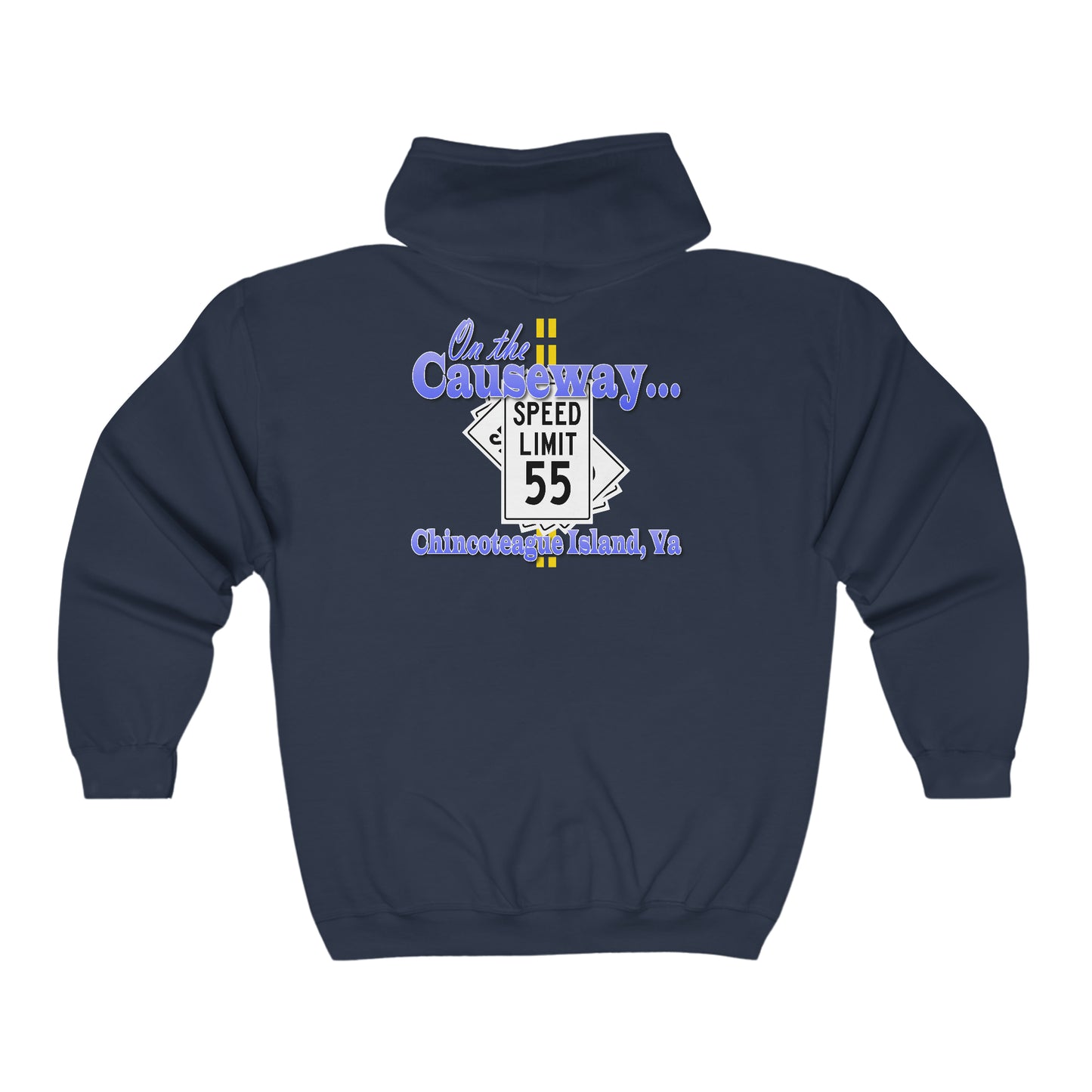 CI100 Causeway55 Heavy Blend™ Full Zip Hooded Sweatshirt