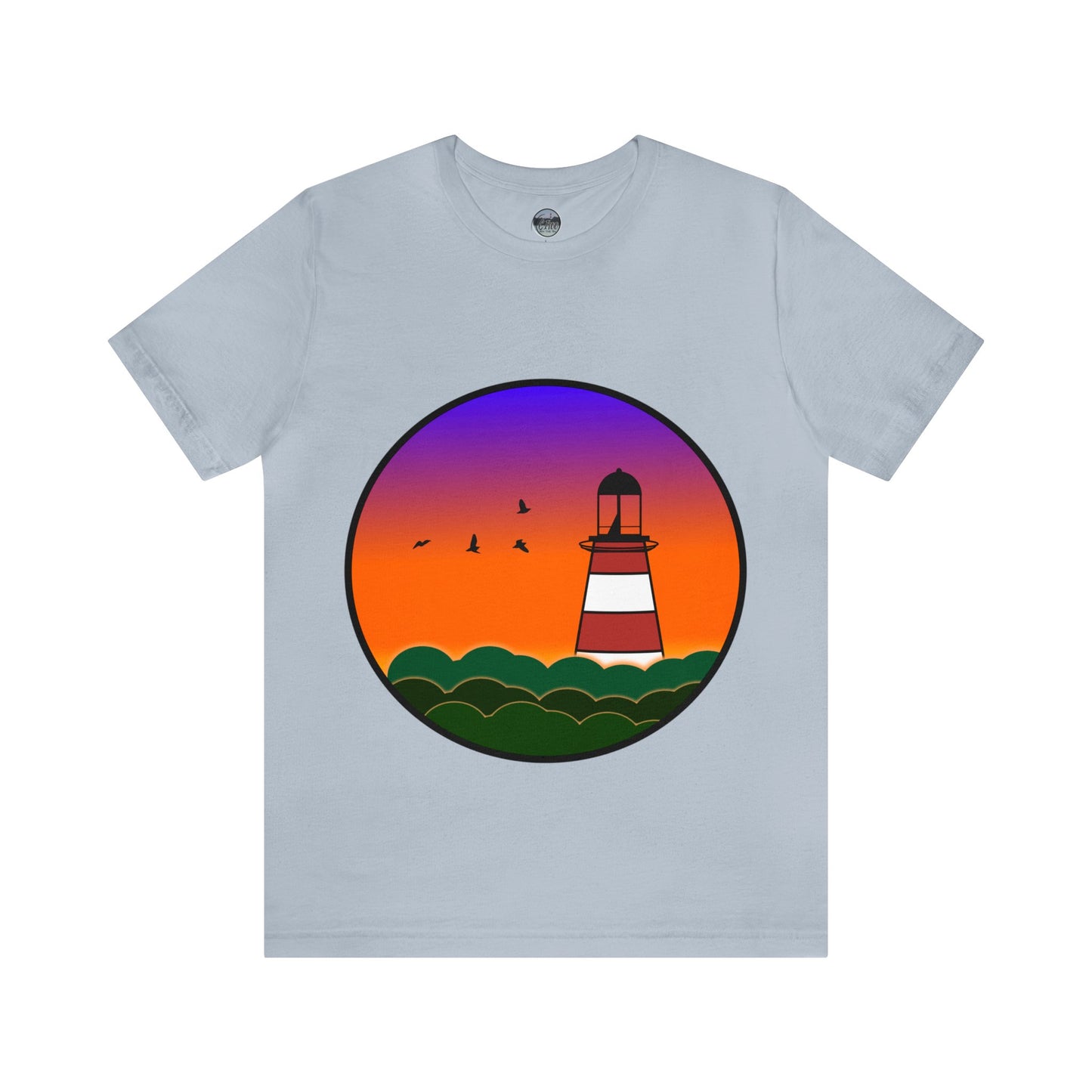 CI100 Lighthouse Sunset Short Sleeve Tee