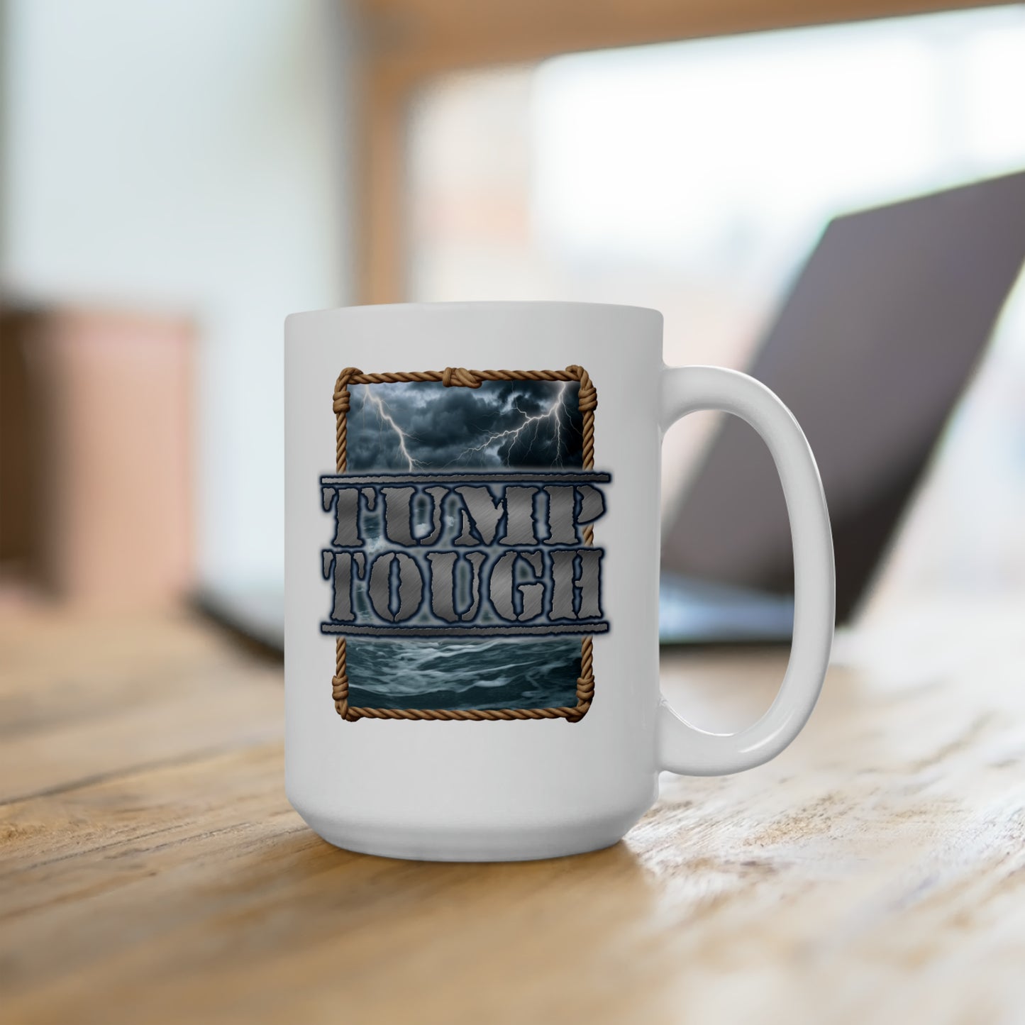 CI100 TT Stormy Night Ceramic Mug 15oz White