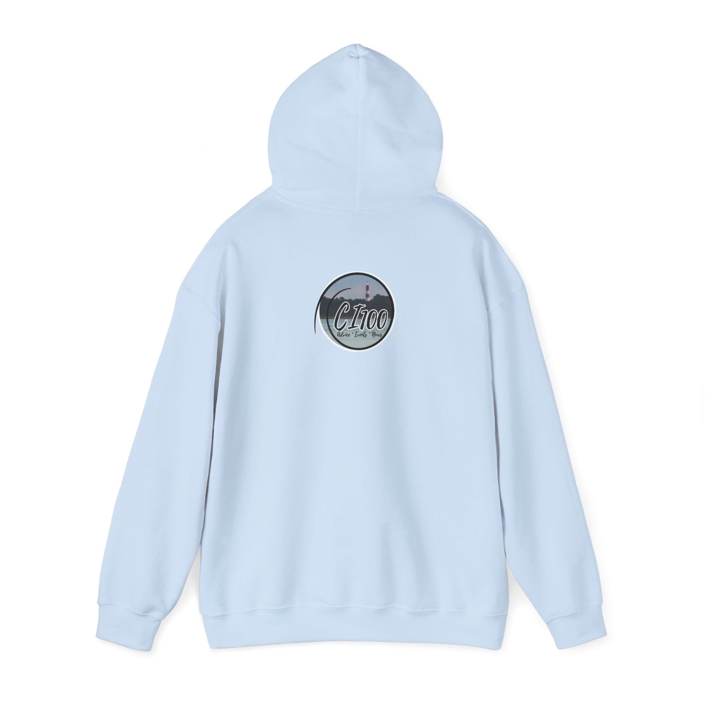 CI100 Lighthouse Sunset Heavy Blend™ Hooded Sweatshirt